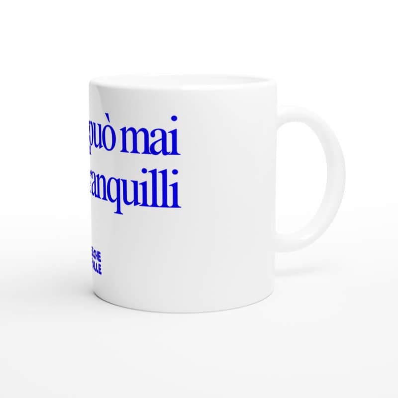 NON SI PUÒ MAI STARE TRANQUILLI