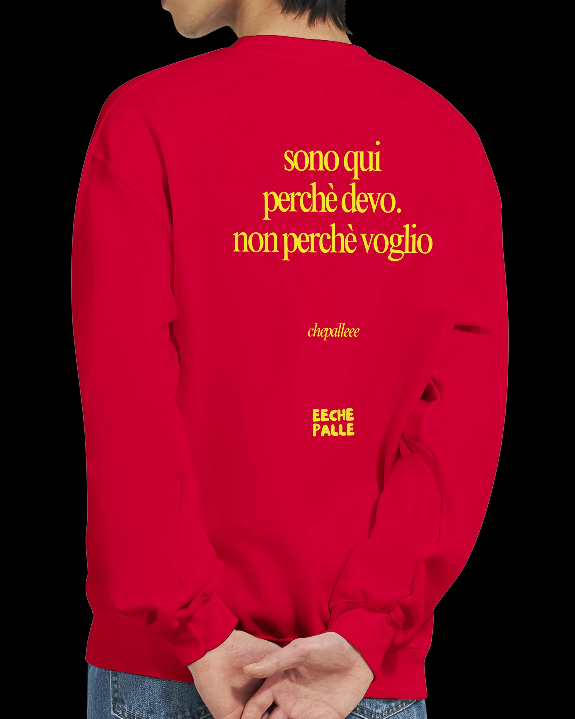 SONO QUI PERCHÈ DEVO NON PERCHÈ VOGLIO